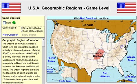 Usa 50 states and capitals map quizzes. From Sheppard Software: Geography Games | Games! Games! Games!