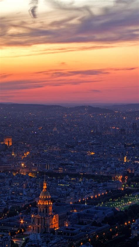 Are you looking for new iphone wallpapers with cute characters, messages and backgrounds? Beautiful Paris At Sunset iPhone 6 Plus HD Wallpaper / iPod Wallpaper HD - Free Download