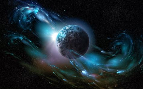Wallpaper Illustration Galaxy Planet Space Art Nebula Atmosphere
