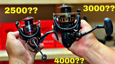 The Truth About Spinning Reel Sizes Vs Vs Youtube