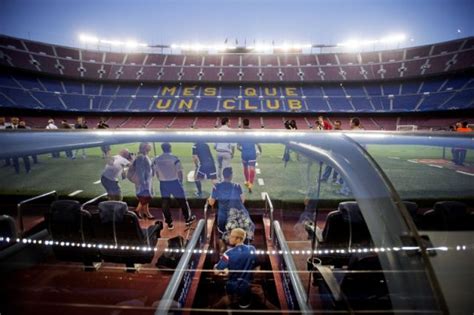 The stadium has a capacity of 5,000 spectators. Barcelona aiming for 25,000 fans for Atletico Madrid clash ...