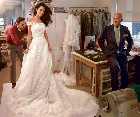 A source is sharing some new details about george and amal clooney. Amal Alamuddin's Dress for Wedding to George Clooney - Vogue