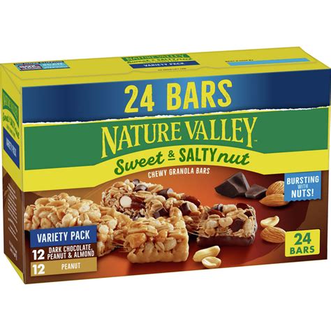 Nature Valley Granola Bars Sweet And Salty Variety Pack 24 Bars