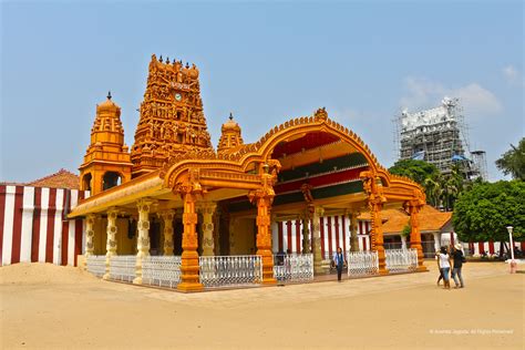 The Nallur Kandaswamy Kovil Jaffna Hindu Temple State Of Decay