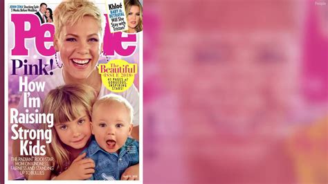 Pink Stars In People Magazines Beautiful Issue Youtube