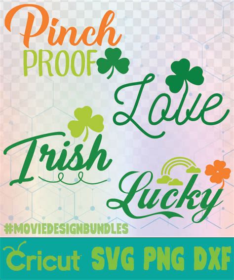 Download ST PATRICKS DAY SVG BUNDLE ST PATRICKS DAY LOGO SVG, PNG, DXF, CRICUT - Movie Design Bundles