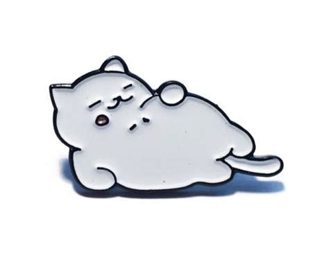 29 Cat Pins That Are Simply Purrrfect Cat Pin Neko Atsume Cat Jewelry