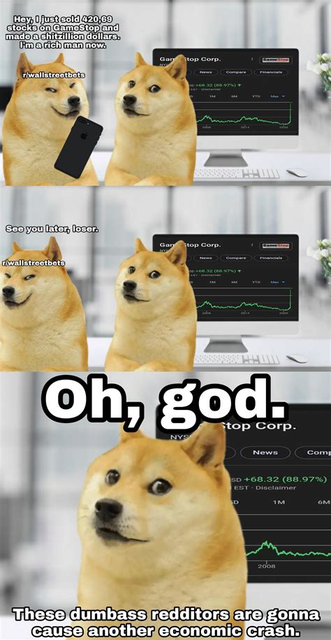 Le Meme Stock Has Arrived Rdogelore Ironic Doge Memes Know