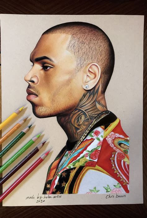 Chris Brown Chrisbrownofficial Chris Brown Art Chris Brown Drawing