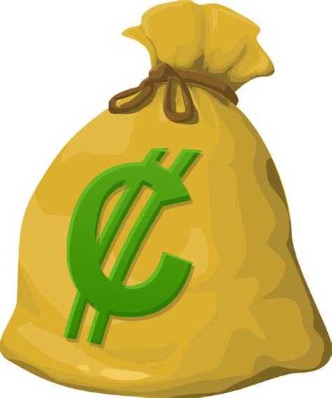 Money Bag Clip Art at Clker.com - vector clip art online, royalty free & public domain