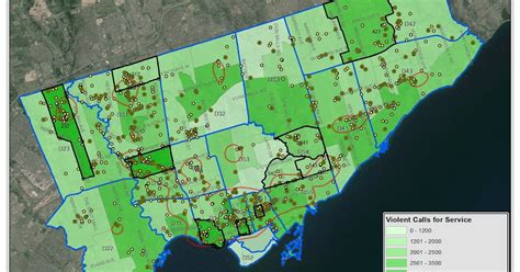 Fight Crime In The World Toronto Crime Map