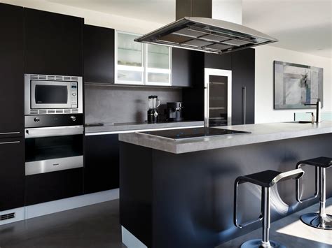 Pictures Of Kitchens Modern Black Kitchen Cabinets Kitchen