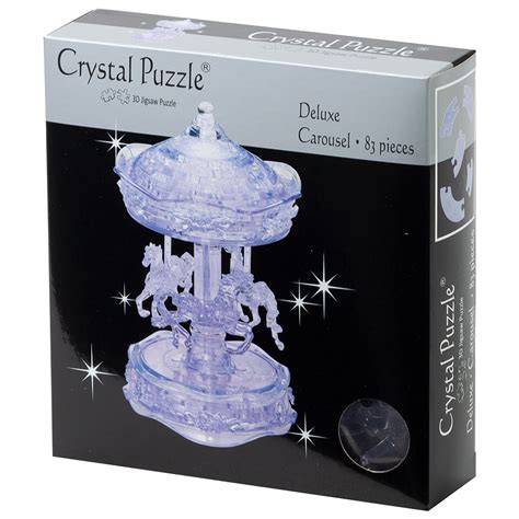new games 3d crystal jigsaw puzzle clear carousel 4893718910091 ebay