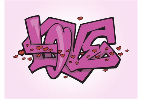 Love Graffiti Vector Download Free Vector Art Stock Graphics And Images