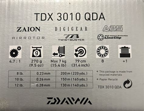 Daiwa TDX 3010 QDA Match Reel Baitrunner TDR EBay