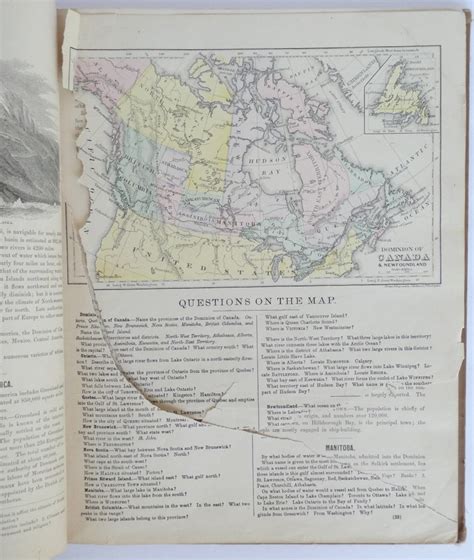 Antique Book Mitchells New Intermediate Geography Pennsylvania
