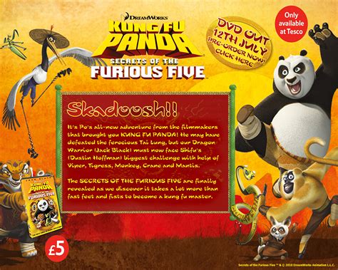 Kung Fu Panda Les Secrets Des Cinq Cyclones Kung Fu Panda Secrets