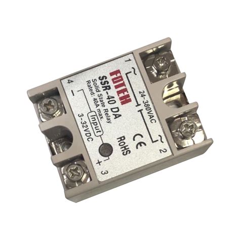 24v 380v 40a Ssr 40 Da Solid State Relay Module For Pid Temperature