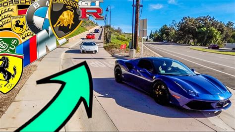 The Most Supercars Spotted In One Day Youtube