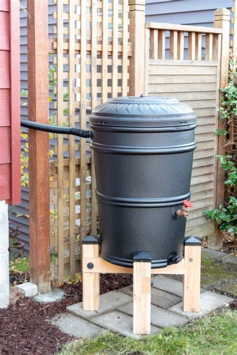 Maybe you would like to learn more about one of these? DIY Rain Barrel Stand | Rain barrel stand, Diy rain barrel, Rain barrel stand diy