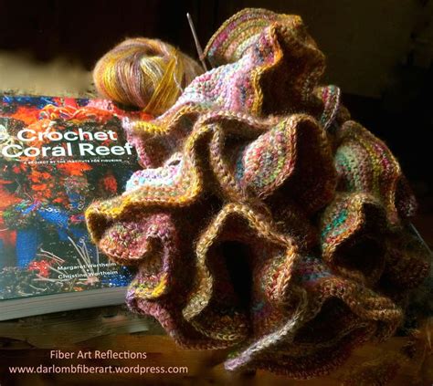Crochet Coral Reef In 2020 Freeform Crochet Fiber Art Crochet