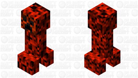 Magma Creeper Minecraft Mob Skin