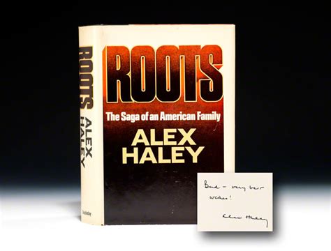 Roots First Edition Signed Alex Haley Bauman Rare Books