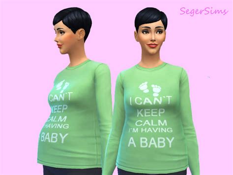 The Sims Resource Top For Pregnant Sim