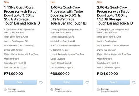 Everything you need to know about apple's next laptops. Macbook Pro 13 Mid 2020 Philippines: Specs, Price ...
