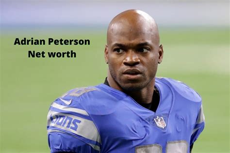 Adrian Peterson Net Worth 2024 Nfl Contract Age And Salary