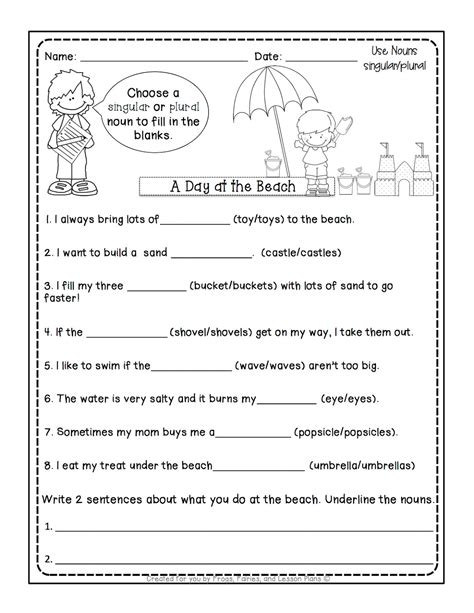 5 Noun Lessons You Need To Teach In 1st Grade Part 2 Fairies And