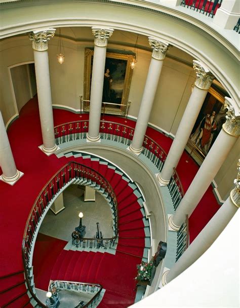 Famed Scottish Architect Robert Adam Designed The Oval Staircase As The
