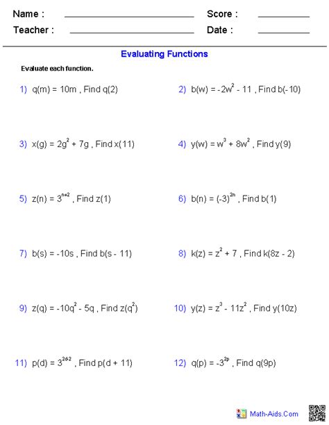 Https://tommynaija.com/worksheet/function Notation Worksheet Algebra 2