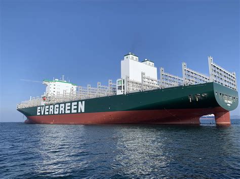 Evergreen Takes Delivery Of Two 12000 Teu Ships