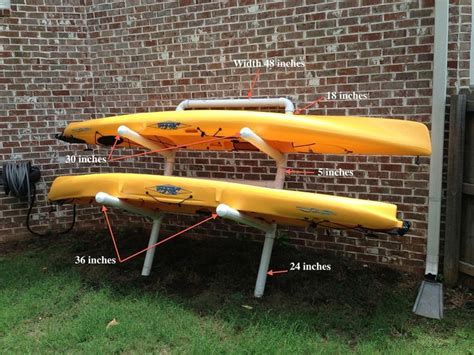 Loading a kayak on a j rack all by yourself. Make your own kayak rack | Kayak storage, Kayaking, Kayak storage rack