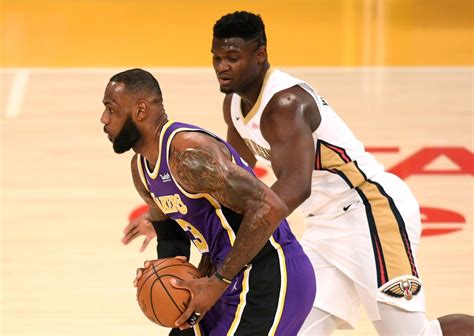 Lebron James Propels Lakers Past Zion Williamsons Pelicans