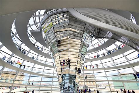 The Glass Dome At The Reichstag Building In Berlin Germany Editorial Photo Image Of Modern