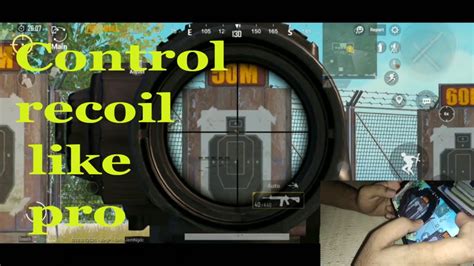 How To Control Recoil For Beginners Pubg Mobile M46x Youtube