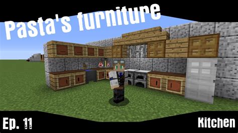 Pastas Furniture Ep11 Kitchen Minecraft Vanilla Interior And