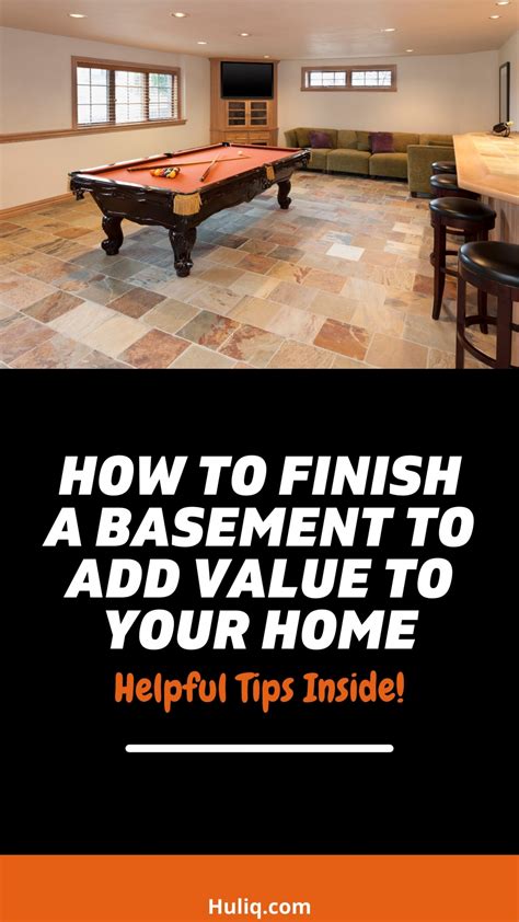 Tips To Add Value To A Home With A Finished Basement Visually