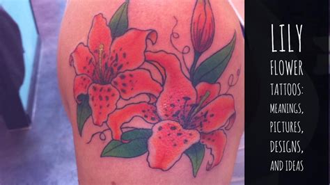 Discover 78 Purple Lily Tattoo Latest Incdgdbentre