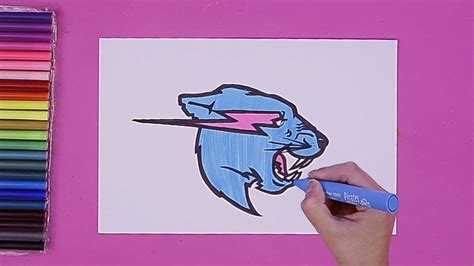 How To Draw The Mr Beast Logo