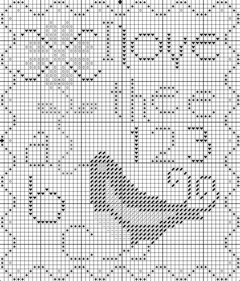 A Cross Stitch Pattern With Words And Numbers