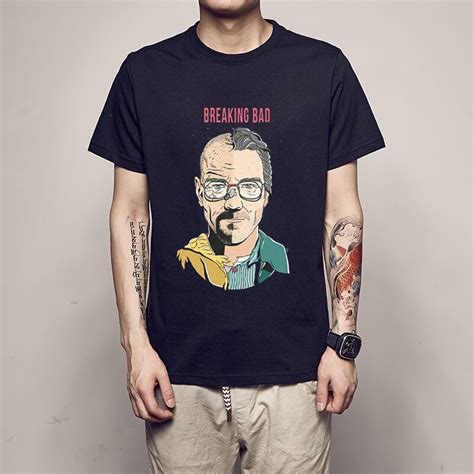 Geek Brown Breaking Bad T Shirt Mens Top Quality Tshirt Cheap Price
