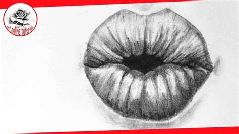 How To Draw Lips Kissing Step By Step By Pencil Lips Drawing