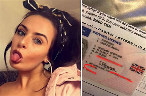 Teen S Driving Licence Goes Viral For Hilarious Reason Daily Star