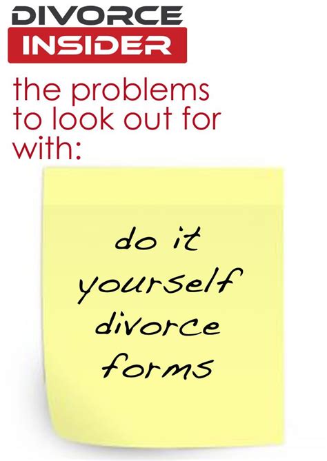 How long does it take? The Problem with Do-it-Yourself Divorce Forms | Do it yourself divorce, Divorce forms, Divorce