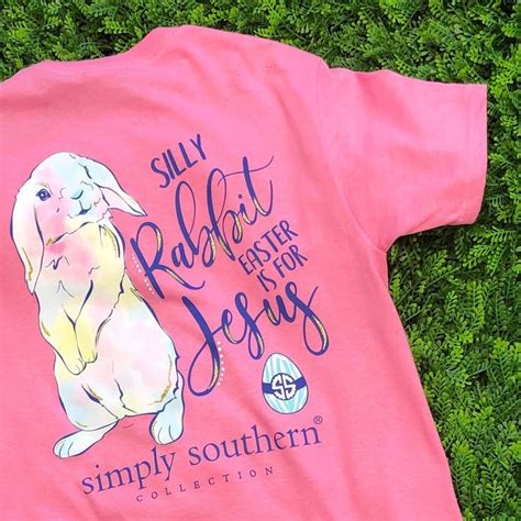 Silly Rabbit Easter Is For Jesus Bunny Short Sleeve Tee By Simply