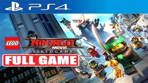 Lego Ninjago Movie Videogame Full Game Ps4 Pro Gameplay Youtube