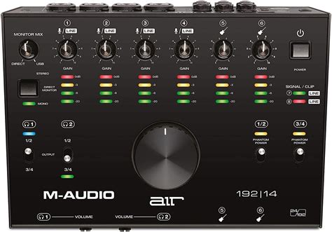 M Audio Air 19214 8 In 4 Out Usb Audio Midi Interface With